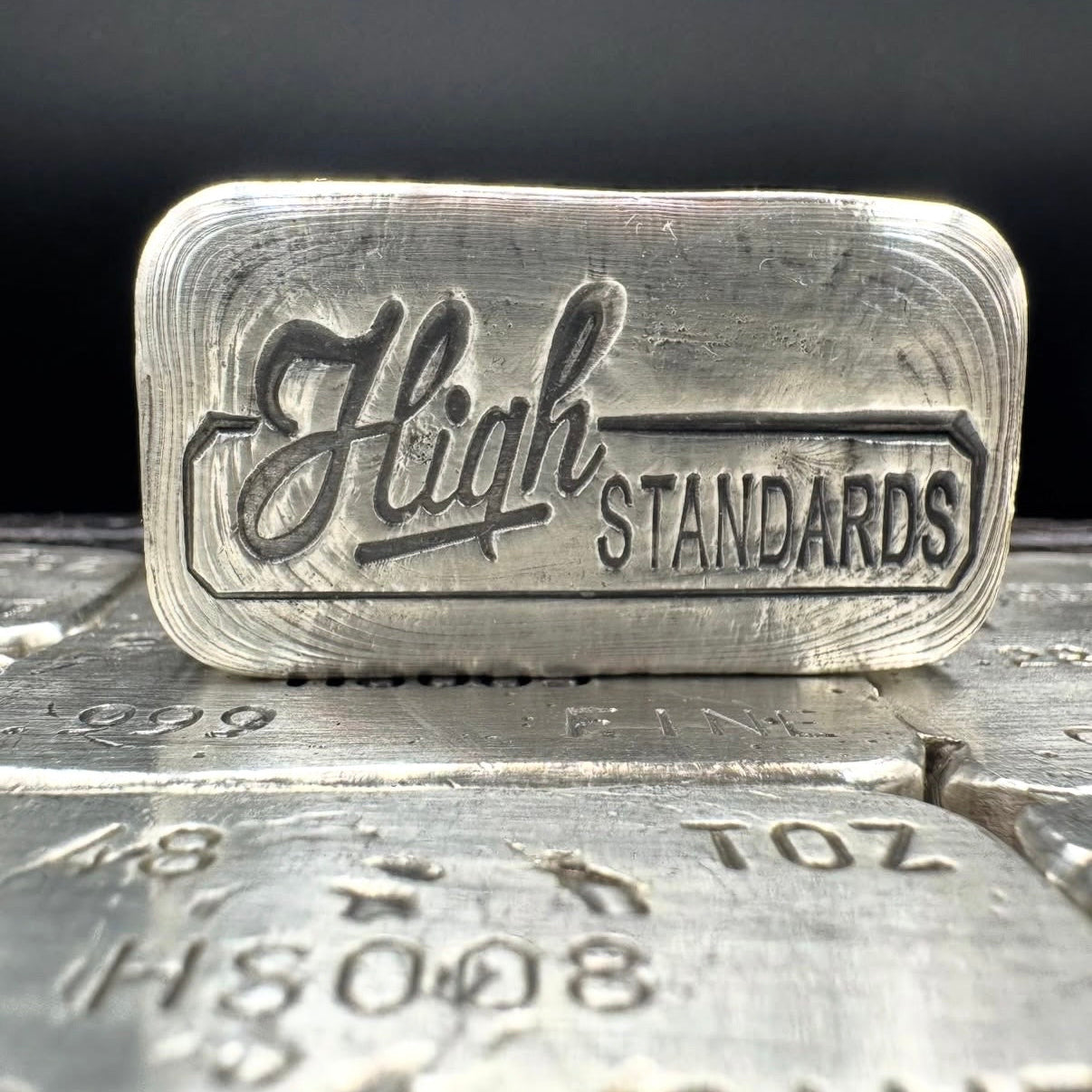 WD Pours - 2.5 Ozt. High Standard Bar - .999 Fine Silver