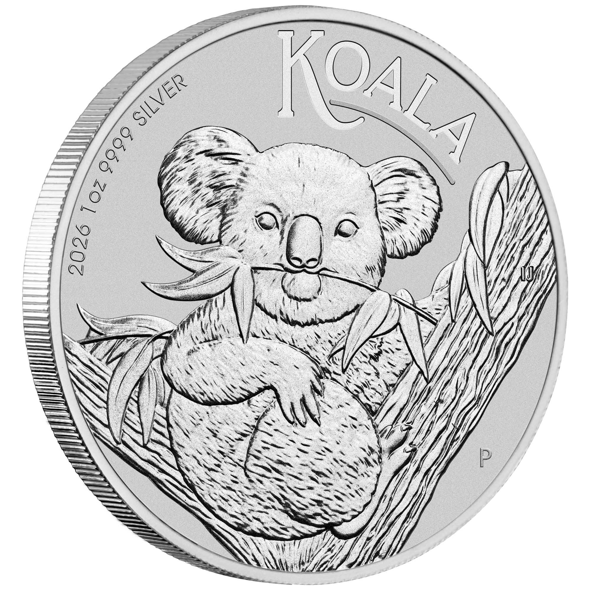 Australia - 2026 Koala - 1 Ozt .9999 Fine Silver Sovereign
