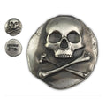 1 Troy Oz MK BARZ Anonymous Pours - Skull & Cross Bones