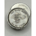 1 Troy Oz MK BarZ 'Wild West Rebel' Skull Cowboy Stamped