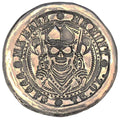 1 Troy oz MK BarZ 'Double Gun Wielding Skull' Round