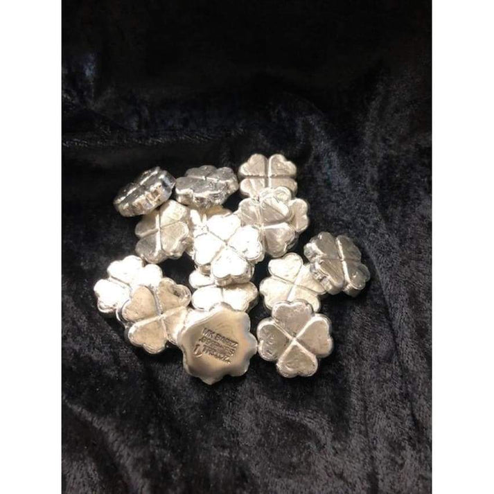 1 Troy Oz MK BarZ '4 Leaf Clover'