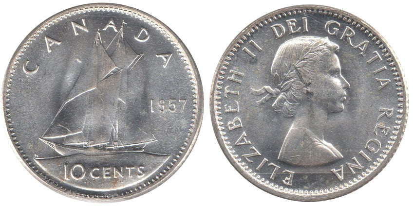 Canadian Dime – Very Fine - Pre 1950 Random Date