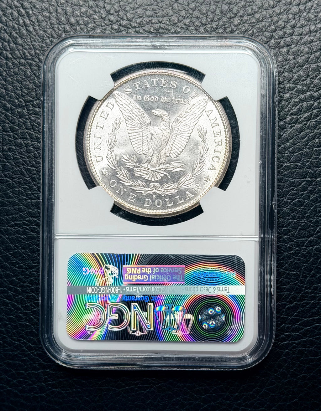 1881  Morgan Silver Dollar - NGC MS65