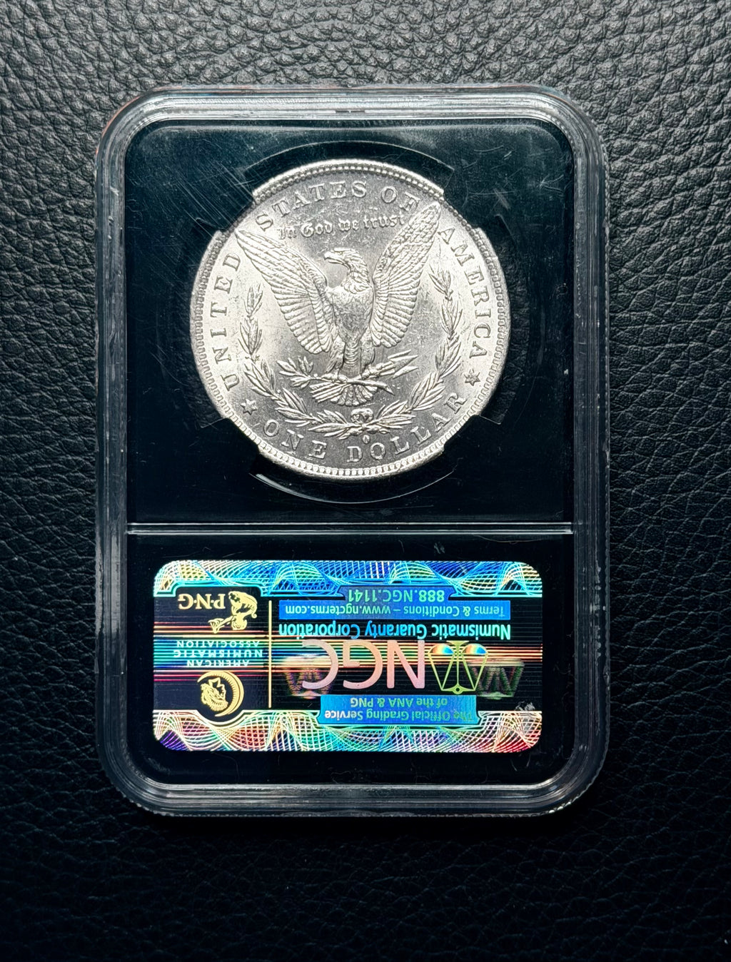 1883 (O) Morgan Silver Dollar - NGC MS63