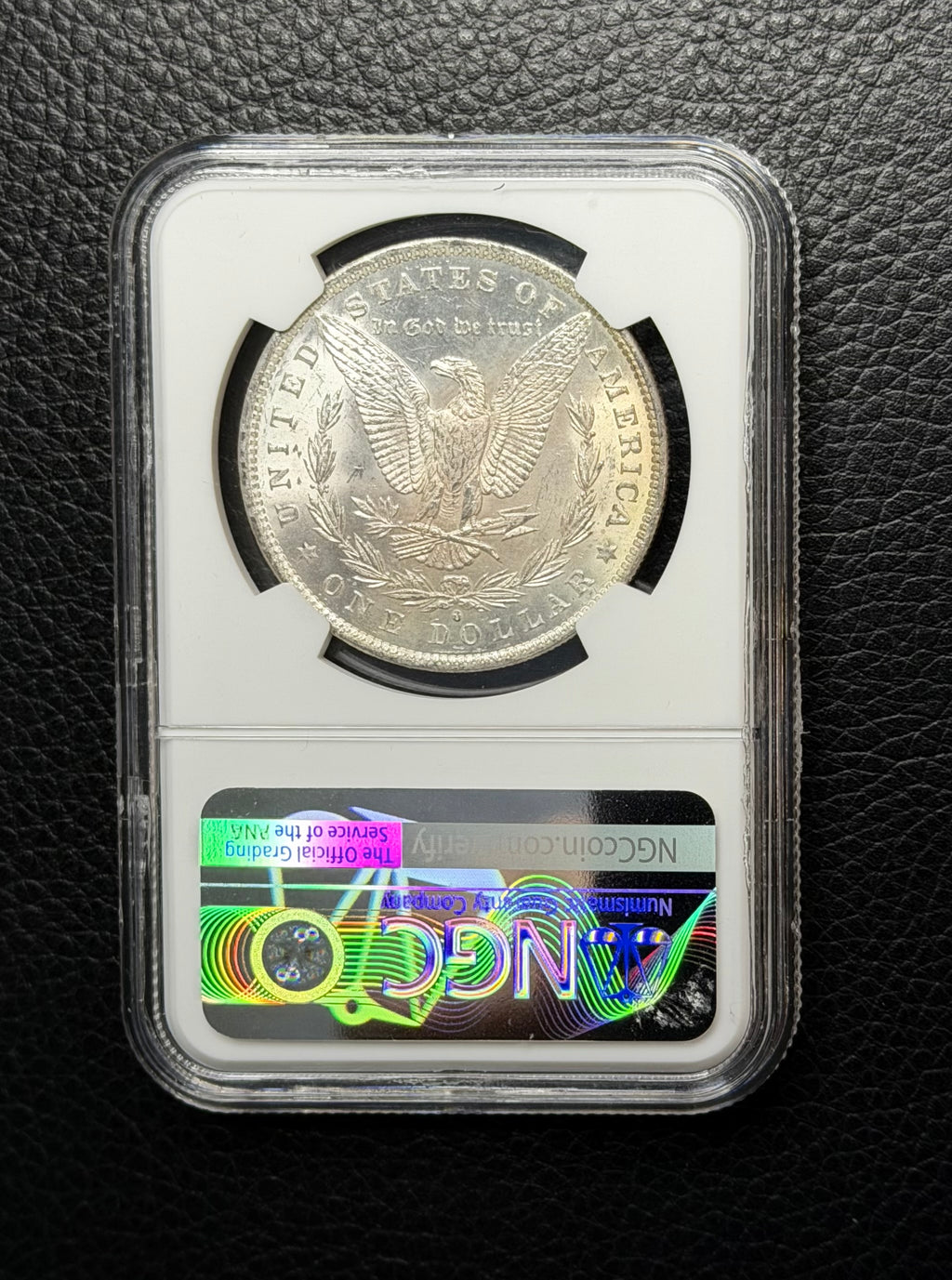 1884 (O) Morgan Silver Dollar - NGC MS63