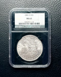 1885 (O) Morgan Silver Dollar - NGC MS63