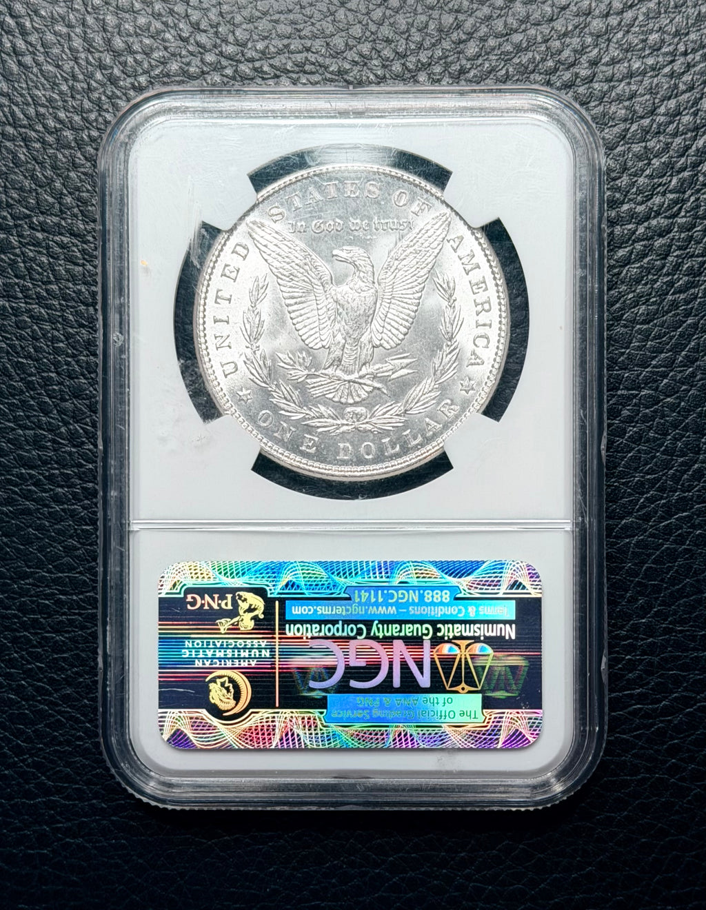 1887 Morgan Silver Dollar - NGC MS65