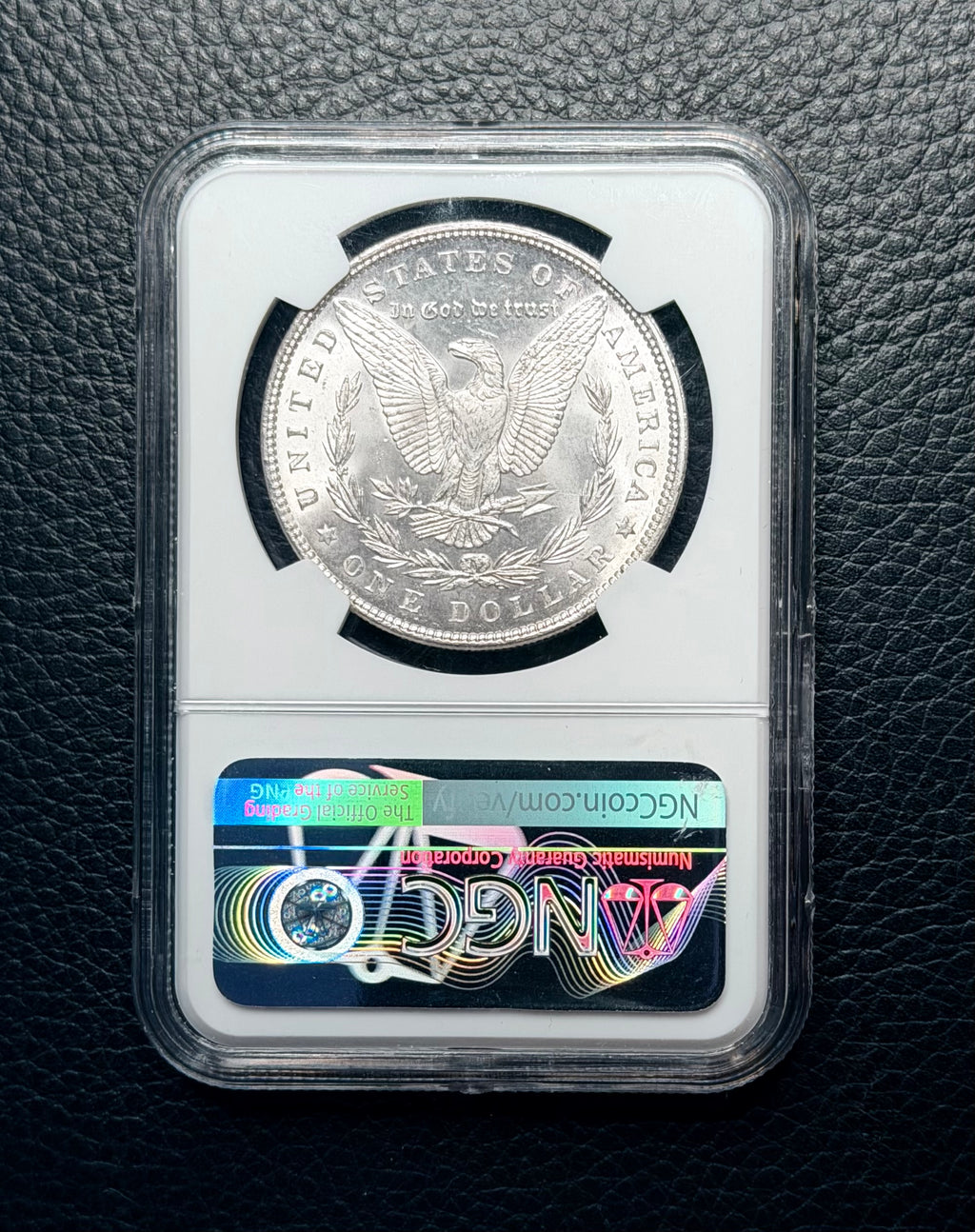 1889  Morgan Silver Dollar - NGC MS63