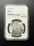 1902 (O) Morgan Silver Dollar - NGC MS63