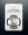 1923 Peace Dollar - NGC MS65