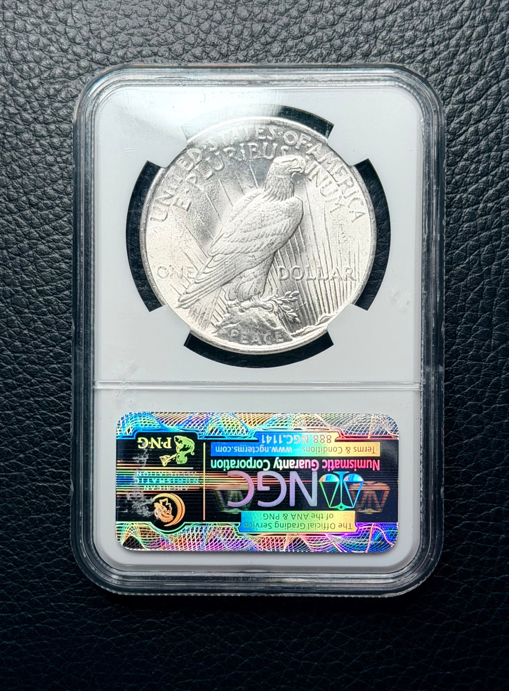 1923 Peace Dollar - NGC MS65