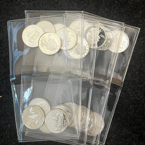 $1 Face - 90% Modern Proof Quarters- Random Year But No Duplicates