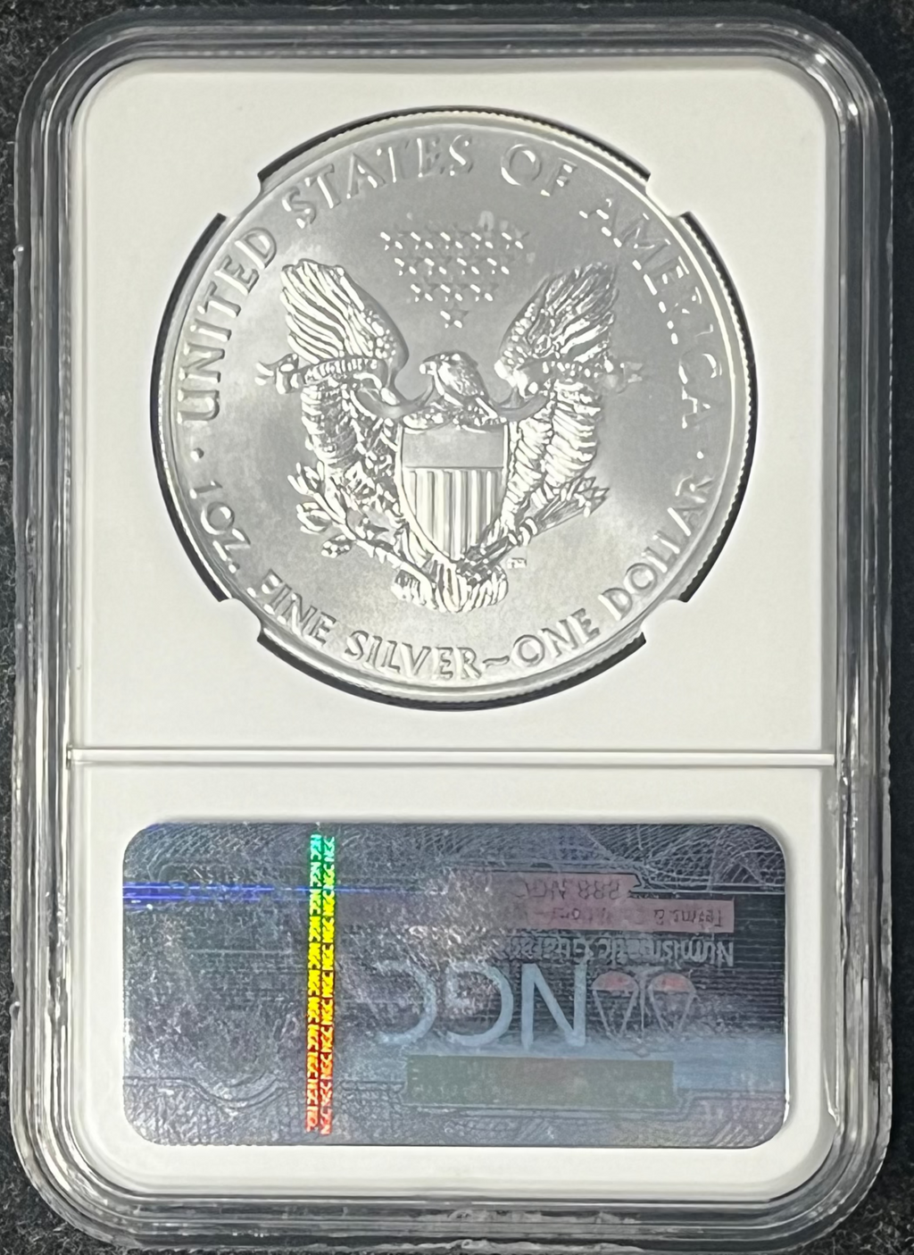 2011 25th Anniversary American Silver Eagle - Early Release - Graded NGC MS 69
