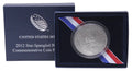 2012 Star-Spangled Banner Commemorative Silver Dollar w/ Complete Mint Packaging