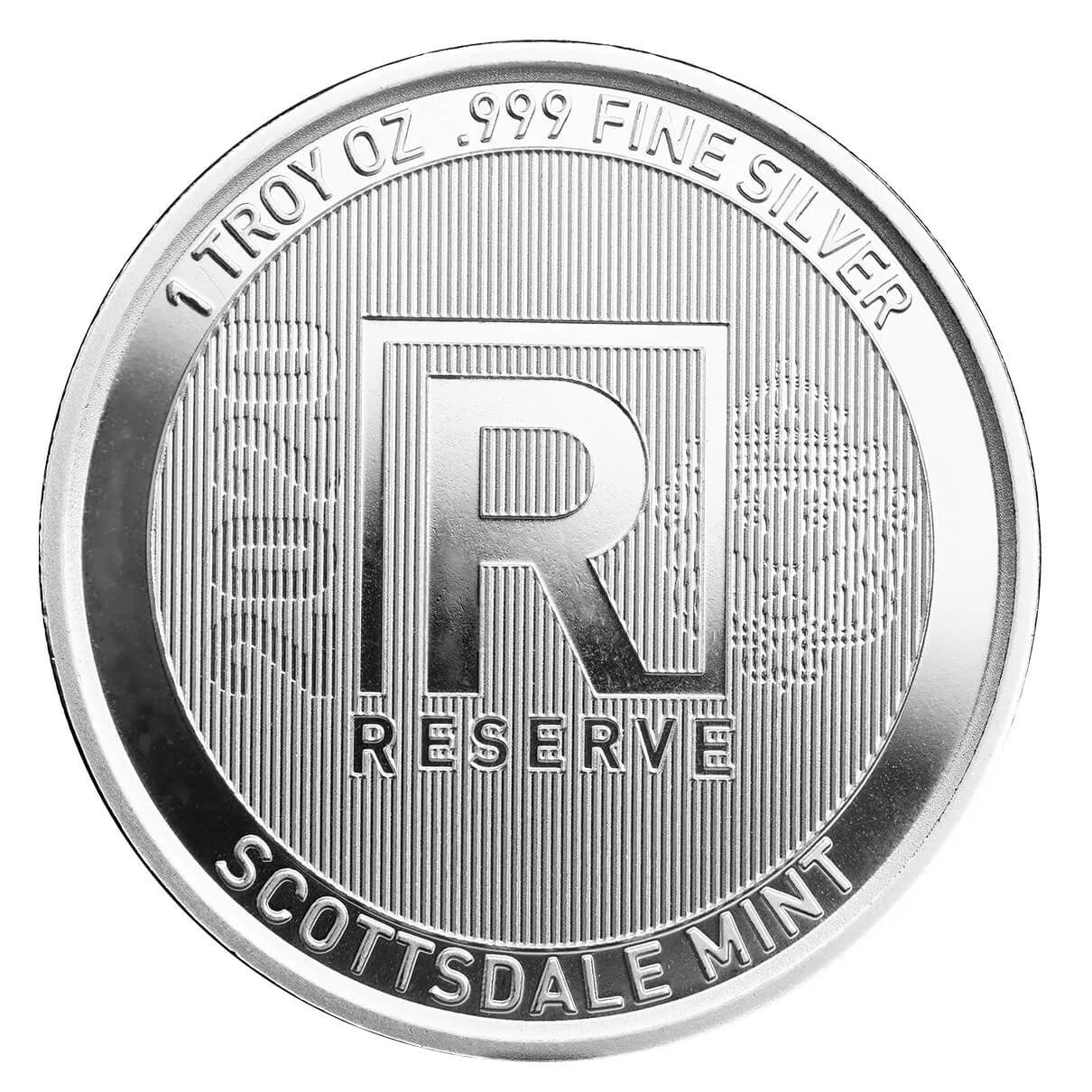 2020 Scottsdale RESERVE - 1 Ozt .999 Fine Silver Round