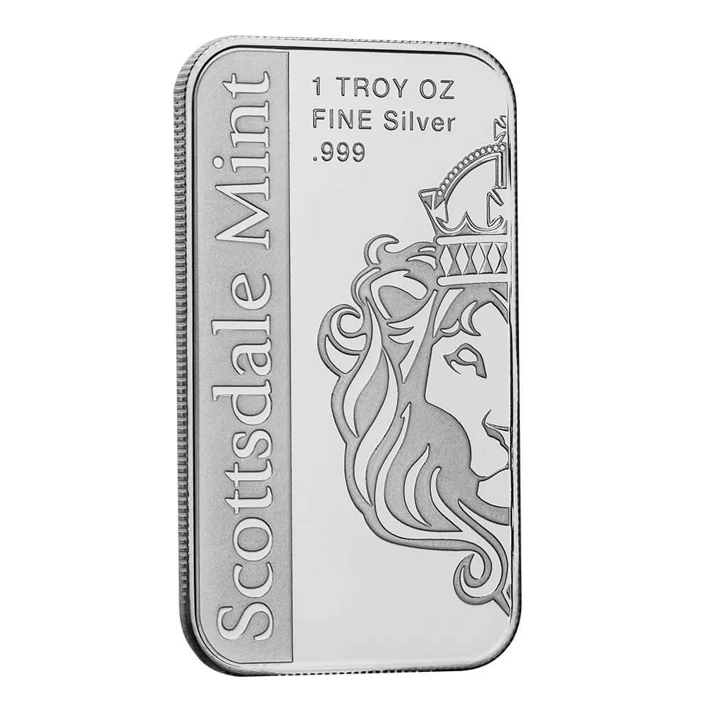 Archangel Michael - 1 Ozt .999 Fine Silver Bar