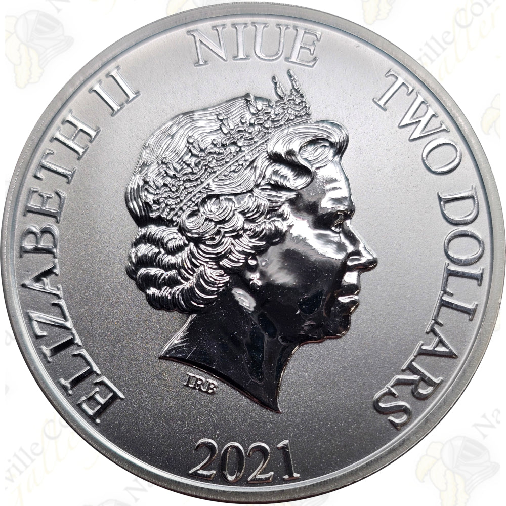 2021 Millennium Falcon - New Zealand Mint - .999 Fine Silver - Secondary Market