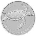 Australia - 2022 Sea Turtle- 1.5 Ozt .9999 Fine Silver Sovereign