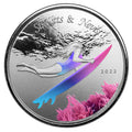 St Kitts - 2022 Underwater Surfer Girl - 1 Ozt Colorized Sovereign in Collectors Case - 1 Ozt Sovereign - New from the Mint