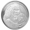 2023 Congo Silverback Gorilla - 1 Ozt .999 Fine Silver Sovereign