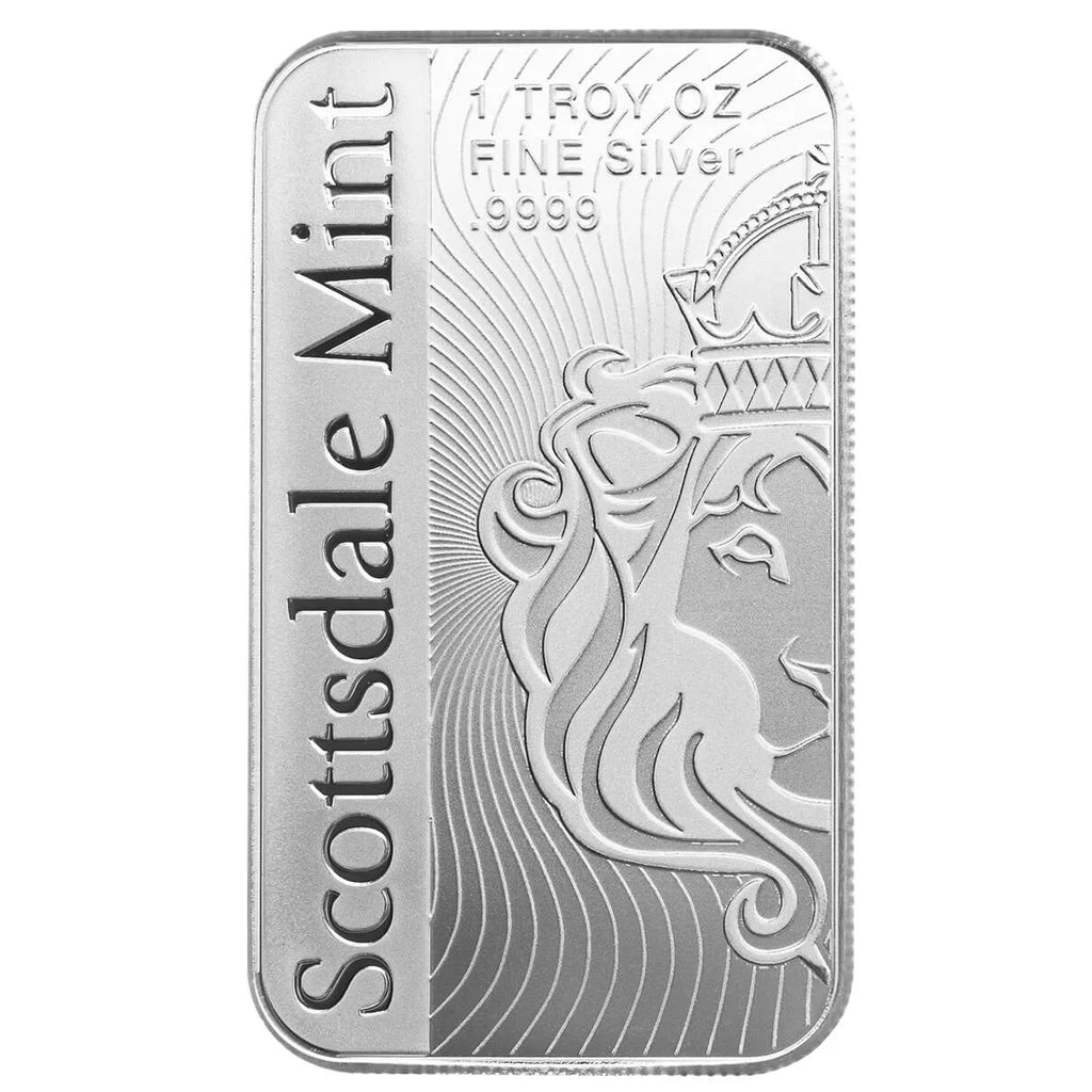 Scottsdale The Vortex - 1 Ozt .9999 Fine Silver Bar