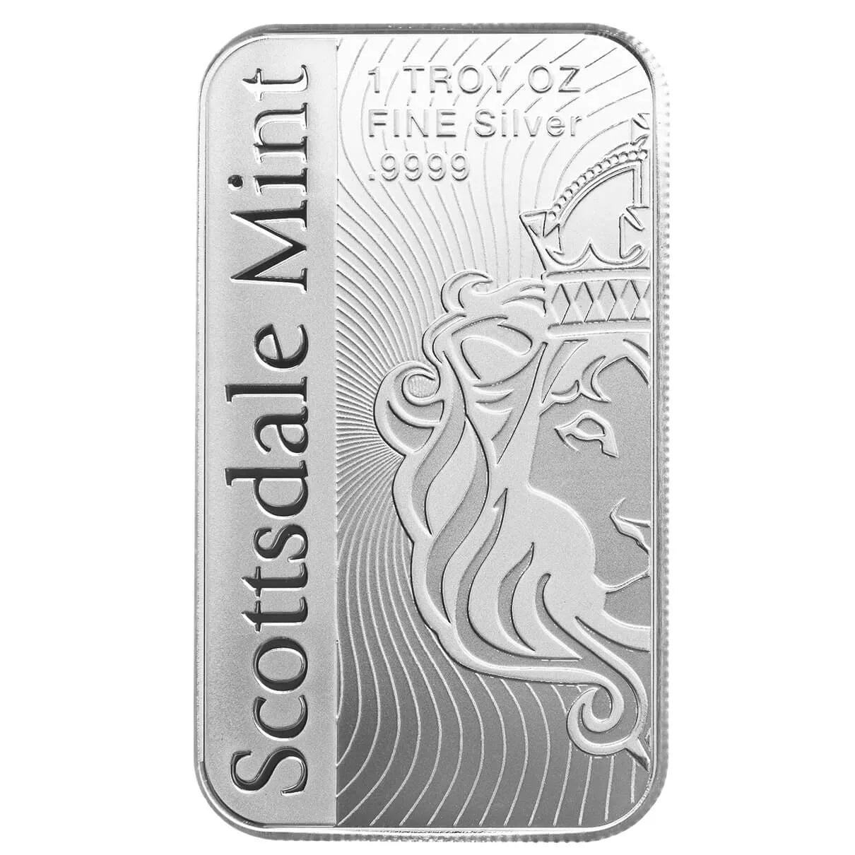 Scottsdale The Vortex - 1 Ozt .9999 Fine Silver Bar