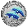 Dominica - 2023 Dolphin 1 Ozt Colorized Sovereign - new from the mint