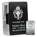 Scottsdale Prepper 100 - 1 Gram .999 Fine Silver Bars