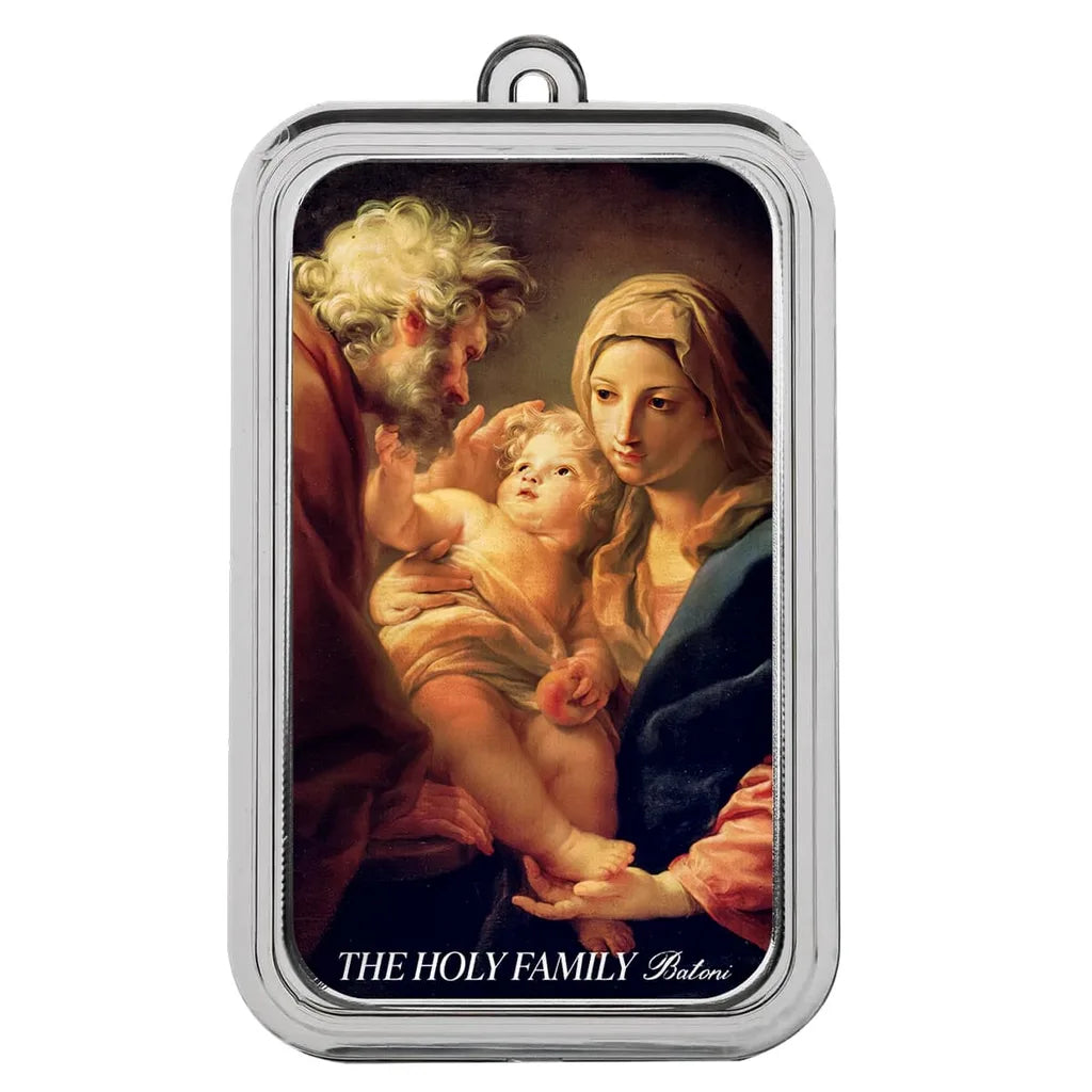 The Holy Family - 1 Ozt .999 Fine Silver Art Bar