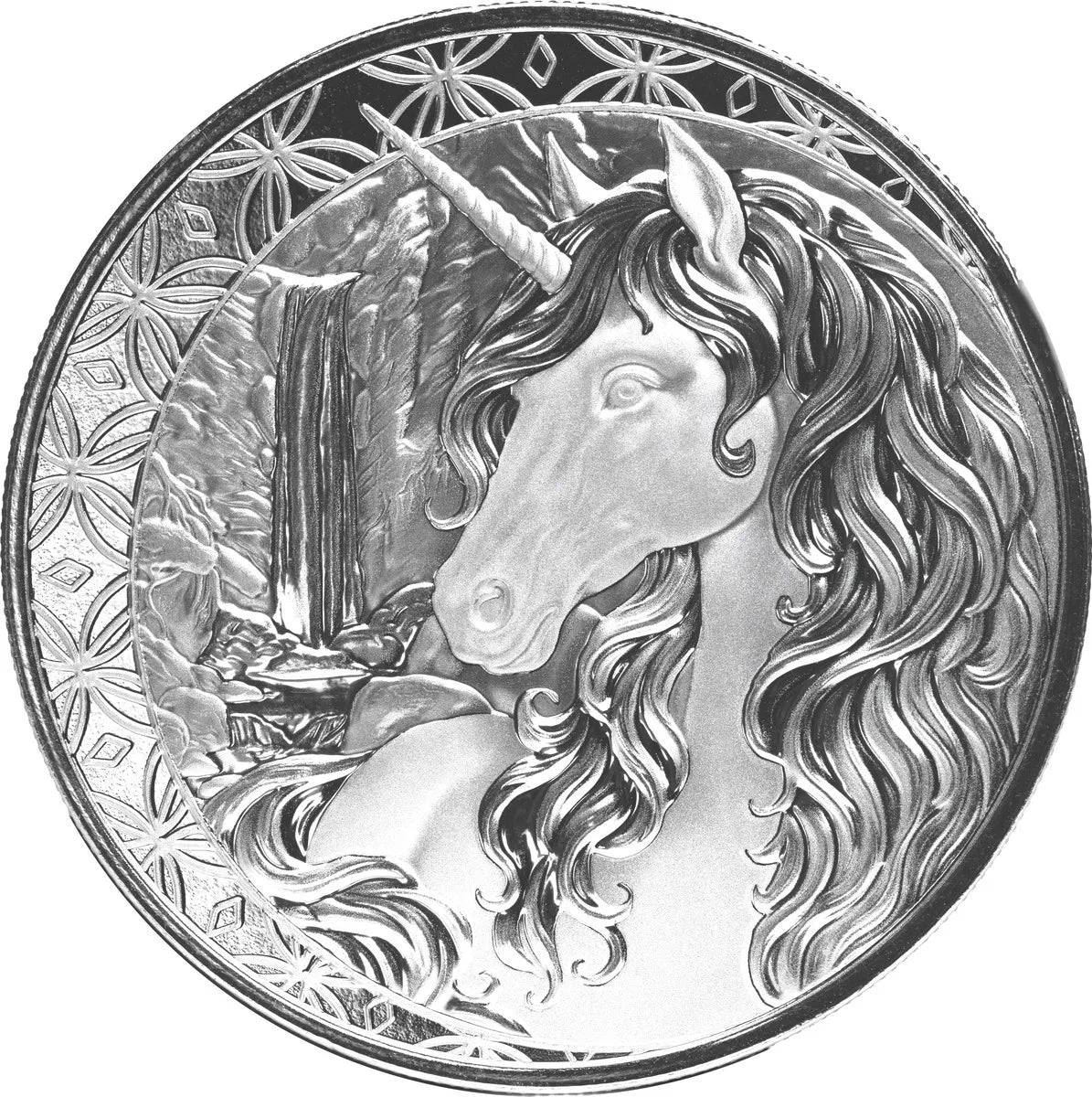 Fiji - 2025 Unicorn - 1 Ozt .999 Fine Silver Sovereign
