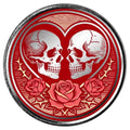 Til Death do us part - 1 Ozt .999 Fine Silver - Colorized Round
