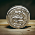 2oz (Chinese) Mythical Dragon Design