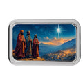 The Three Wise Men’s Journey to Bethlehem - 1 Ozt .999 Fine Silver Art Bar