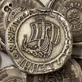 .5 Troy Oz MK BarZ 'Viking Ship'-Fractional Round Stamped