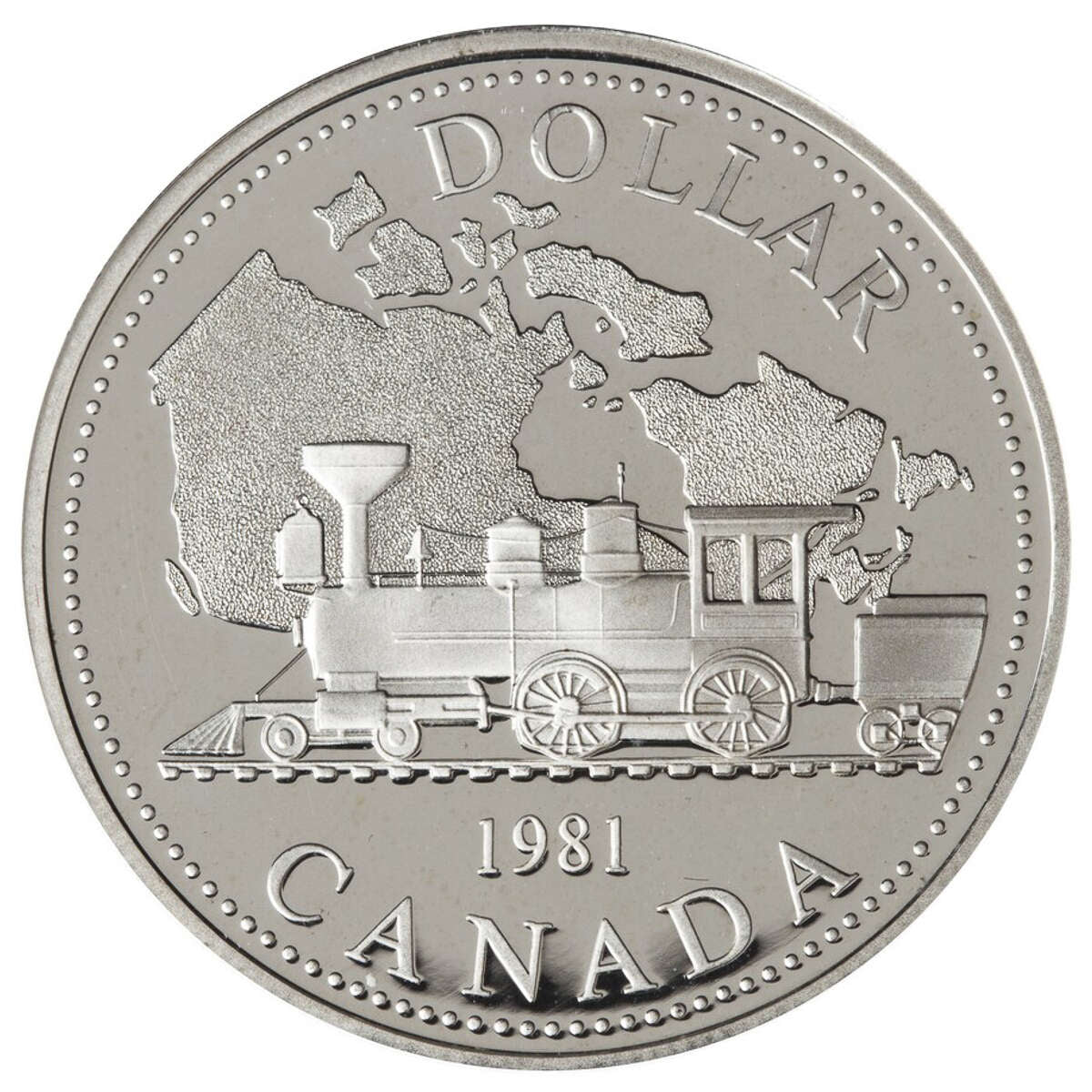 1981 Canadian $1 Trans-Canada Railway Commemorative in Original Mint Packaging