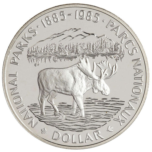 1985 Canadian $1 National Parks Centennial Commemorative in Original Mint Packaging