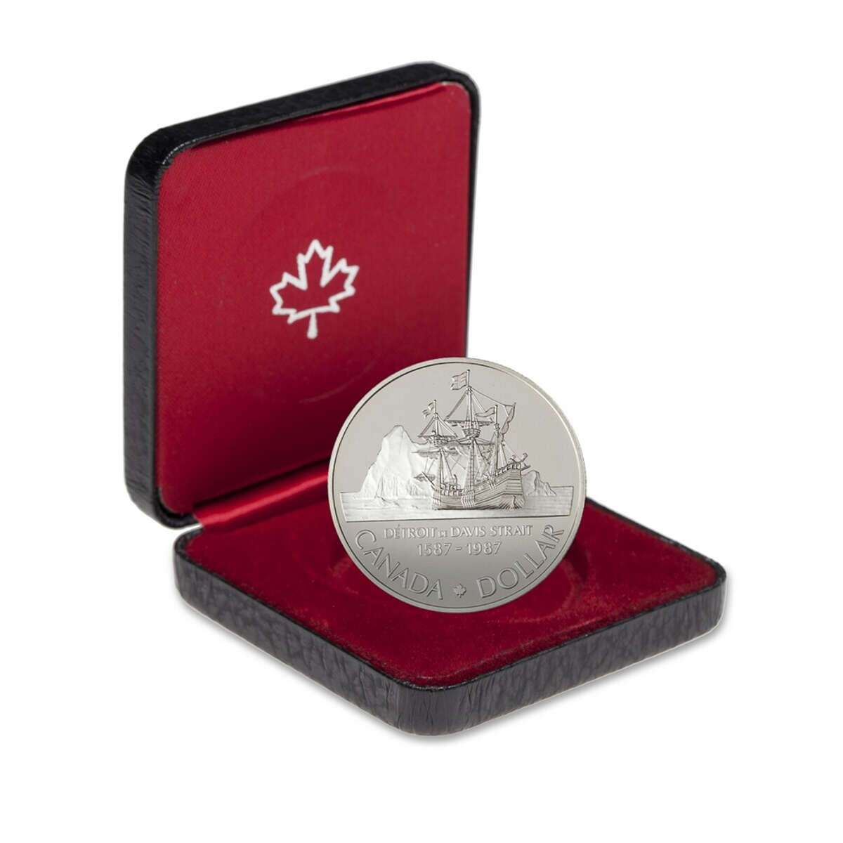 1987 Canadian $1 John Davis Exploration Commemorative in Original Mint Packaging