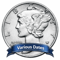 XF Mercury Dimes - Numismatic