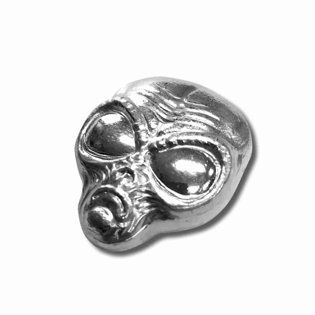 Monarch Mint - 2 oz .999 Fine Silver Alien Head