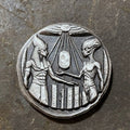 1 Ozt - "Ancient Wisdom" .999 Fine Silver Round