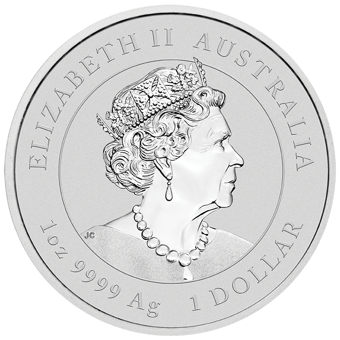 Australian - 2022 Lunar New Year Tiger - 1 ozt. .999 Fine Silver