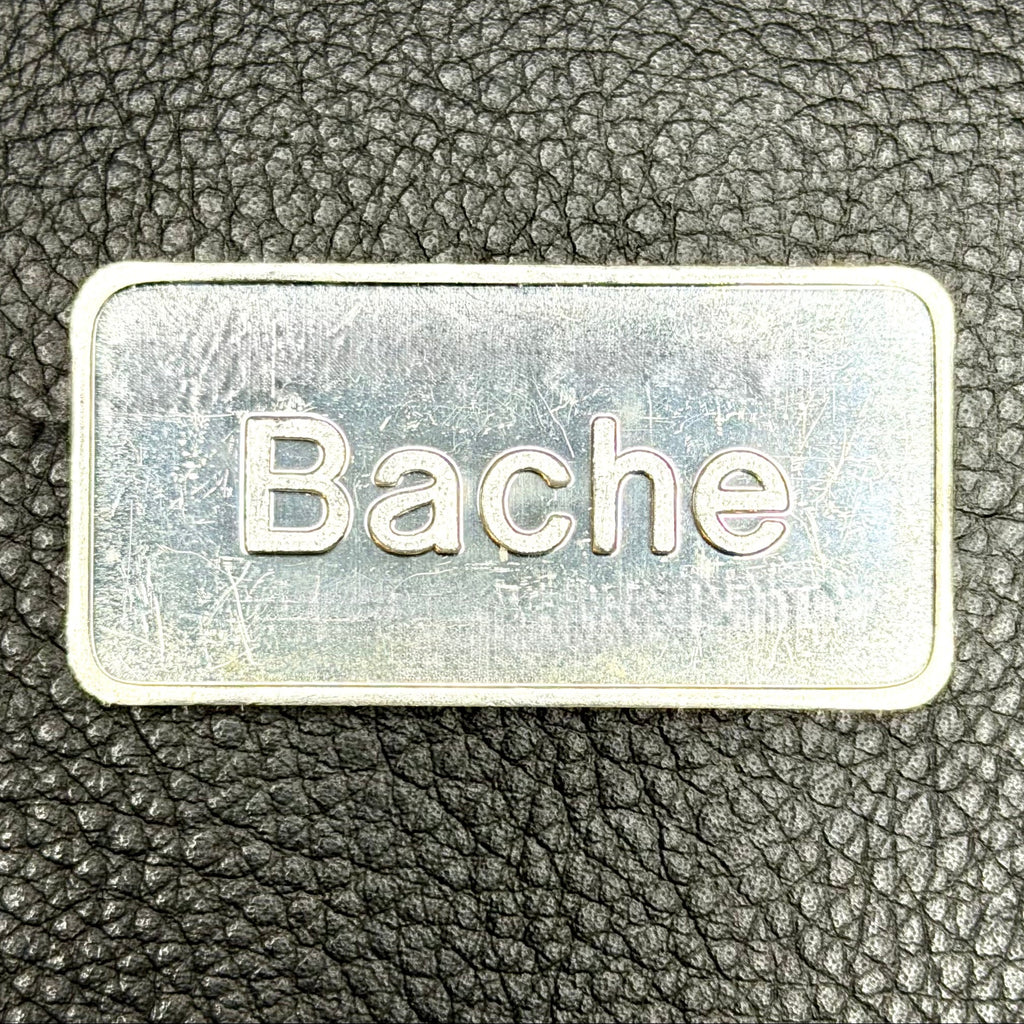 Vintage - Bache Securities - 1 Ozt .999 Fine Silver Bar
