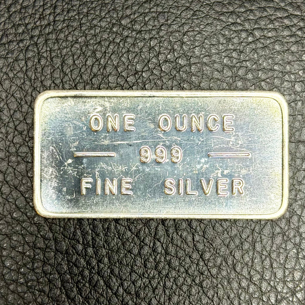Vintage - Bache Securities - 1 Ozt .999 Fine Silver Bar