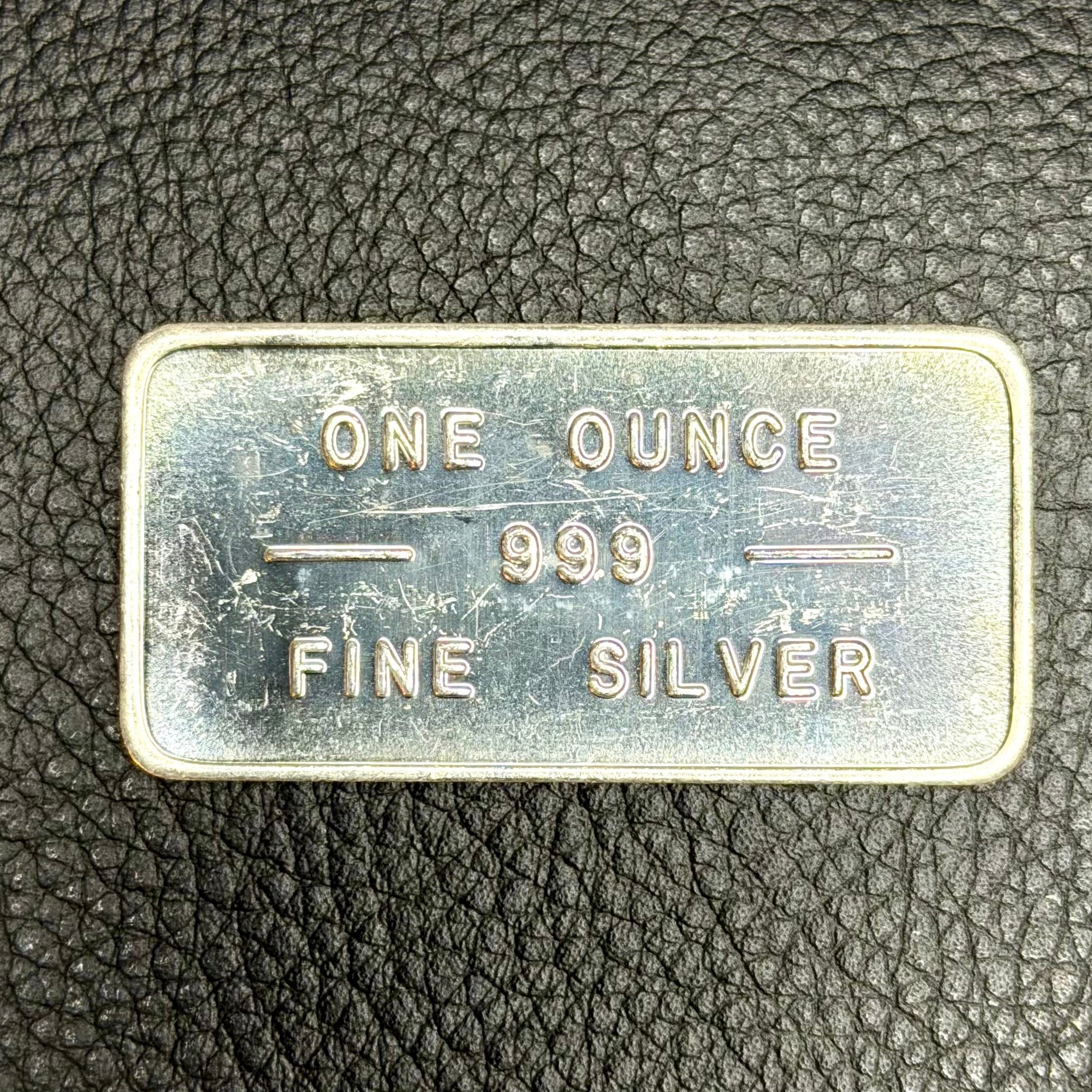 Vintage - Bache Securities - 1 Ozt .999 Fine Silver Bar