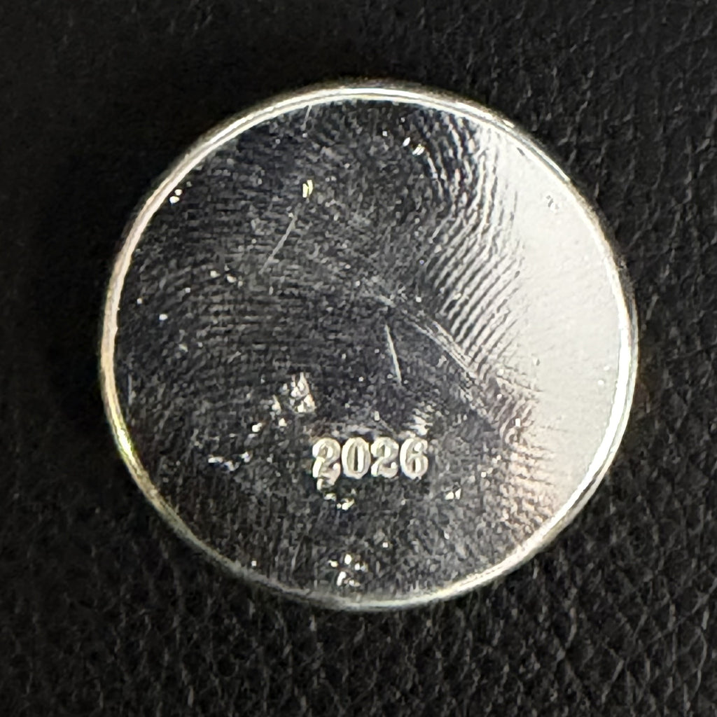 Bunker Bullion -  3 ozt Hammered Round - .999 Fine Silver