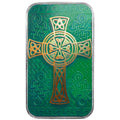 Celtic Cross - 1 Ozt .999 Fine Silver - Colorized Bar