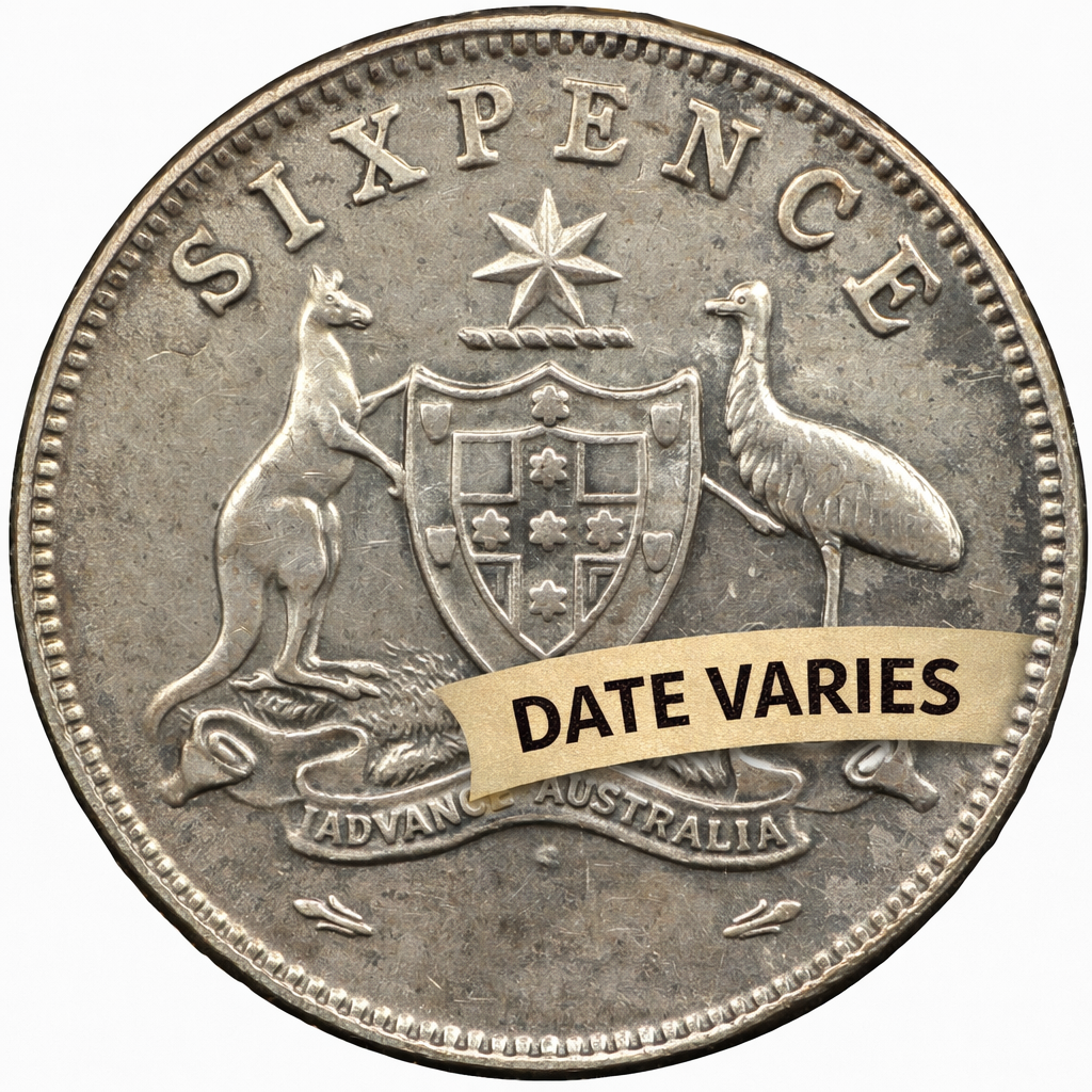 Australian 6 Pence