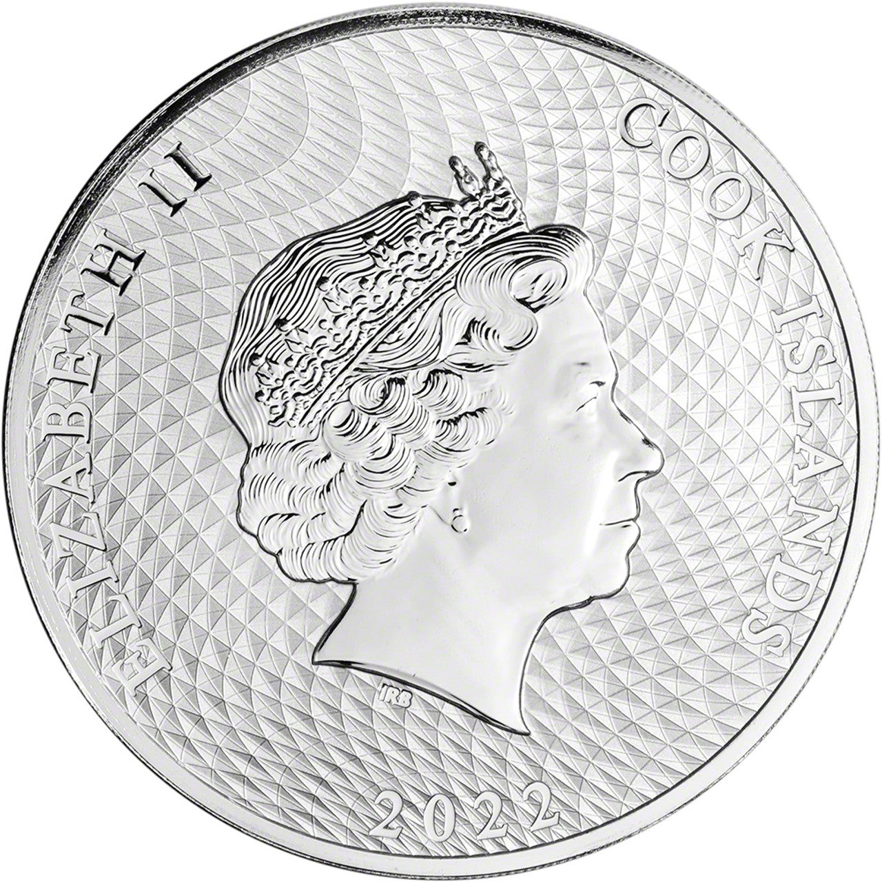 2022 Cook Islands Silver Bounty Sailing Ship 1 oz Silver Coin