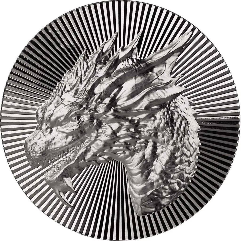 Scottsdale Dragon Stacker® - 1 Ozt .999 Fine Silver Round
